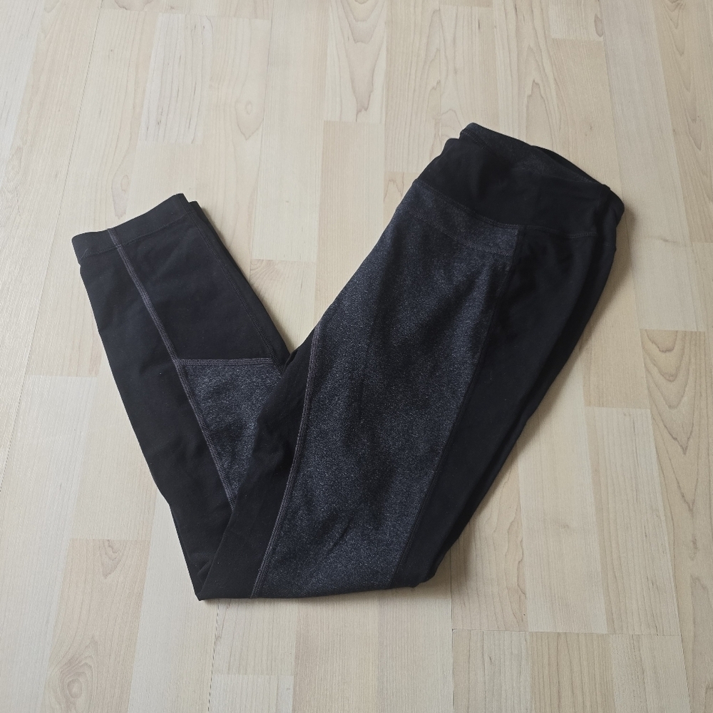 Prana Womens Gabi Charcoal Legging Gray & Black Size Medium